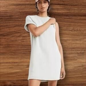 Madewell Cream Mini Dress